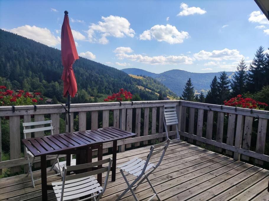 Maison De Montagne Vue Magnifique Ventron Exterior photo