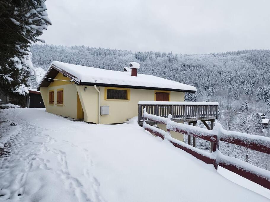 Maison De Montagne Vue Magnifique Ventron Exterior photo