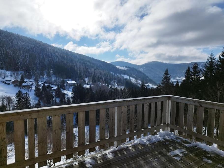 Maison De Montagne Vue Magnifique Ventron Exterior photo